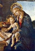 BOTTICELLI, Sandro Madonna with the Child (Madonna with the Book)  vg oil painting on canvas